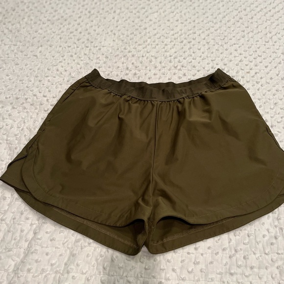 MADEWELL MWL always pull on shorts in green size large - Picture 4 of 6